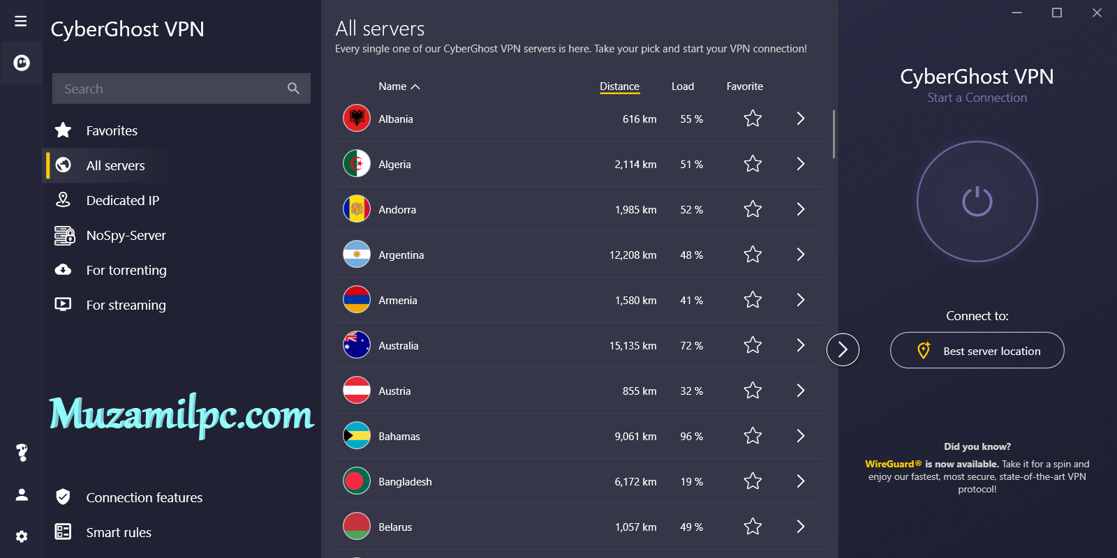 cyberghost trial vpn