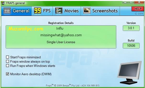 Fraps 3.6.4 Crack Keygen Full Version Free Download 2024