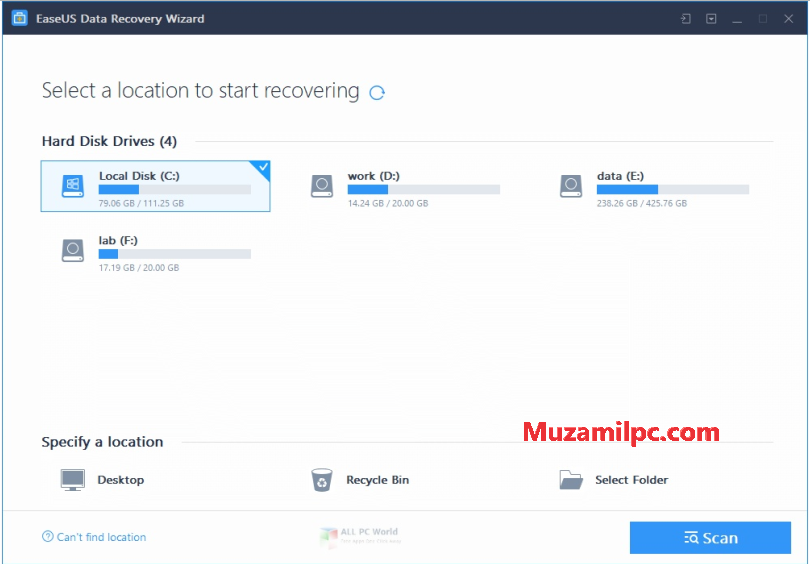 EaseUS Data Recovery Wizard 16.2.0 Crack + License Code 2023 Download