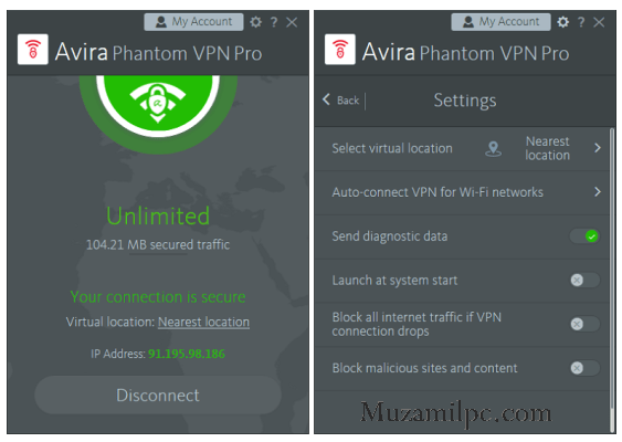 Avira Phantom VPN Pro 2.5.1.27035 Crack 2023 Key Latest Version